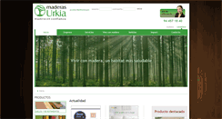 Desktop Screenshot of maderasurkia.com